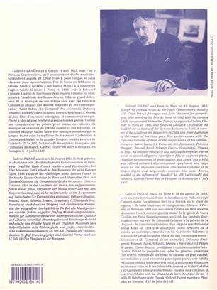 PIERNE G. - CANZONETTA SI M - OP.19 2