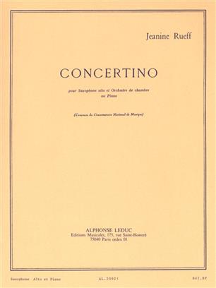 RUEFF J. - CONCERTINO OP.17
