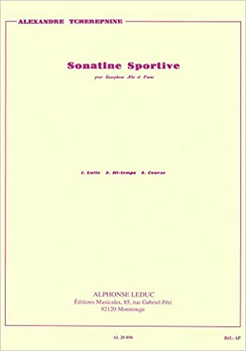 TCHEREPNINE A. - SONATINA SPORTIVA -SAX