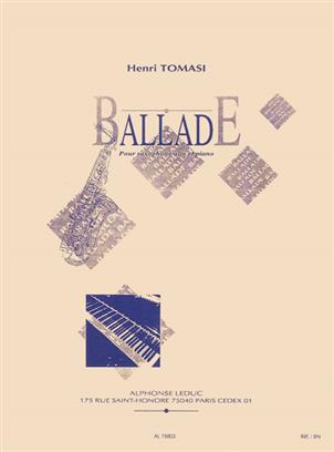 TOMASI H. - BALADA - SAXO Y PIANO -