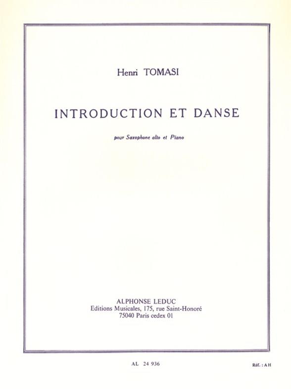 TOMASI H. - INTRODUCCION Y DANZA -