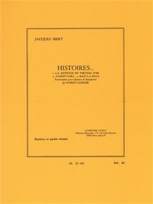 IBERT J. - HISTORIAS (SC+PT) (SATB) -