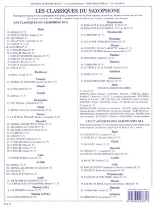 BACH J.S. - SONATA Nº4 - SAXO Y PIANO - 2