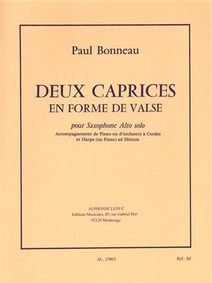BONNEAU P. - CAPRICHOS EN FORMA DE VALS (2) -