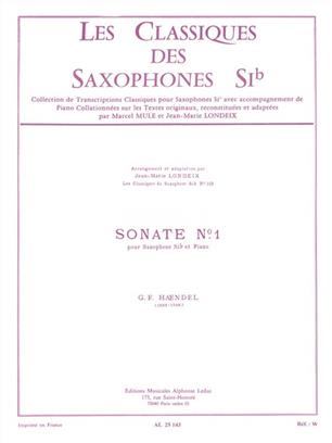 HANDEL G.F. - SONATA Nº1 -