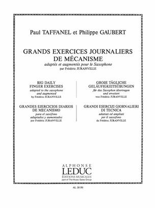 TAFFANEL - GRANDES EJERCICIOS DIARIOS DE MECANISMO (S)