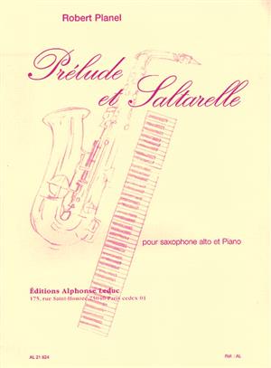 PLANEL R. - PRELUDE ET SALTARELLE -