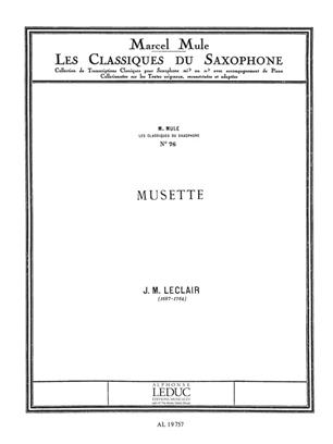LECLAIR J.M. - MUSETTE -