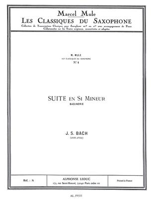 BACH J.S. - BADINERIE DE LA SUITE EN SI m -