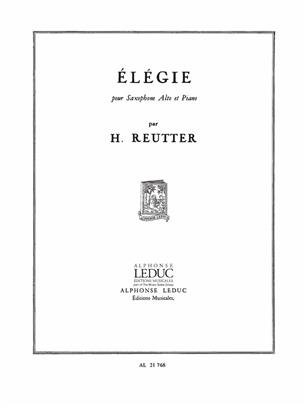 REUTTER H. - ELEGIA -
