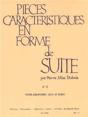 DUBOIS P.M. - PIEZAS CARACTERISTICAS EN FORMA DE SUITE  A LA RUSA Nº2 - OP.77