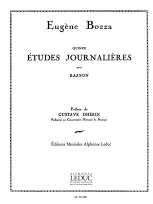 BOZZA E. - ESTUDIOS DIARIOS (15) - OP.64
