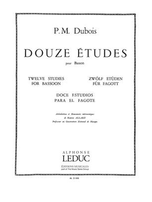 DUBOIS P.M. - ESTUDIOS (12) -