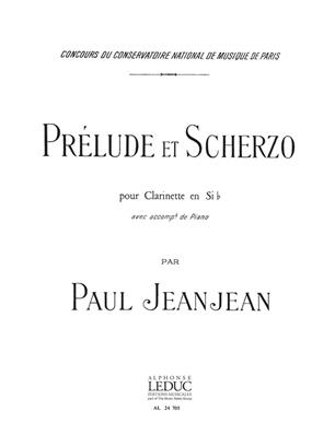 JEANJEAN P. - PRELUDIO Y SCHERZO -