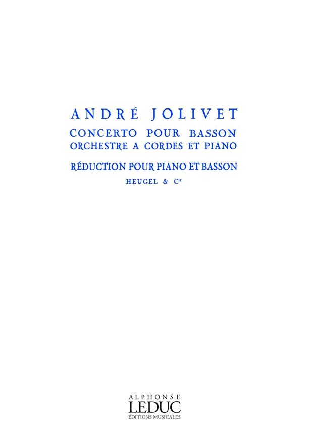 JOLIVET A. - CONCIERTO -