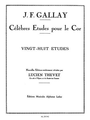 GALLAY J.F. - ESTUDIOS (28) - OP.13