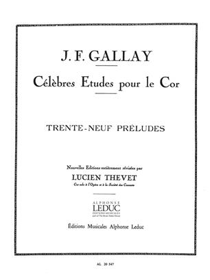 GALLAY J.F. - PRELUDIOS (39) - OP.27