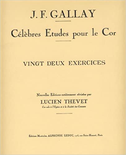 GALLAY J.F. - EJERCICIOS (22) - OP.37