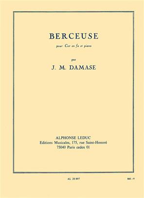 DAMASE J.M. - BERCEUSE -
