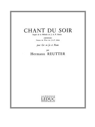 REUTTER H. - CANCION DE LA TARDE -