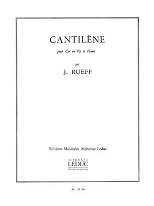 RUEFF J. - CANTILENA -
