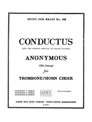ANONIMO - CONDUCTUS (13Th CENTURY) -