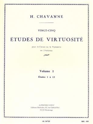CHAVANNE H. - ESTUDIOS VIRTUOSIDAD V.1 (25) -