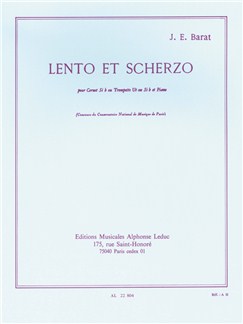 BARAT J.E. - LENTO Y SCHERZO -TROMPETA