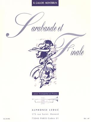 GALLOIS MONTBRUN R. - SARABANDA Y FINAL - (TP/P)