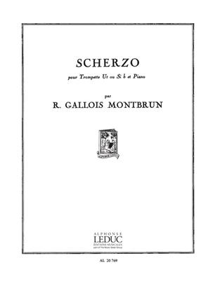 GALLOIS MONTBRUN R. - SCHERZO -