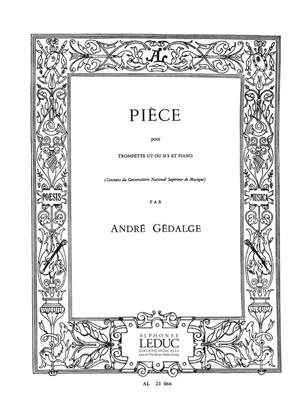 GEDALGE A. - PIEZA DE CONCURSO -