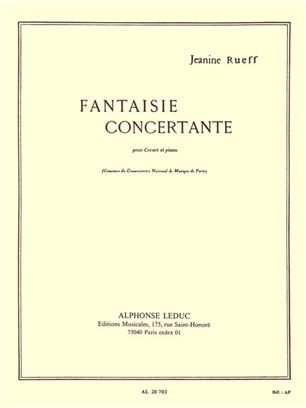 RUEFF J. - FANTASIA CONCERTANTE -