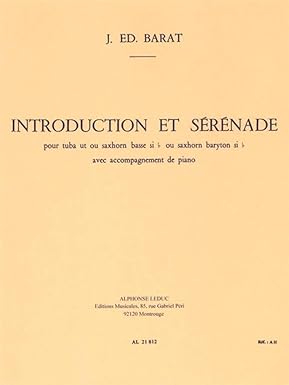 BARAT J.E. - INTRODUCCION Y SERENADE -