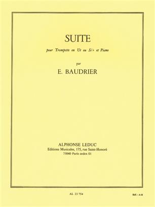 BAUDRIER E. - SUITE - TROMPETA