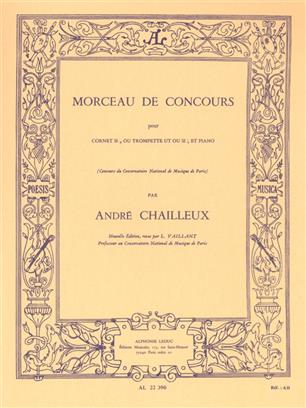CHAILLEUX A. - PIEZA DE CONCURSO -TROMPETA