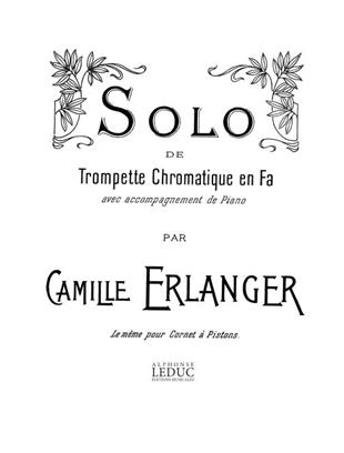 ERLANGER - SOLO -