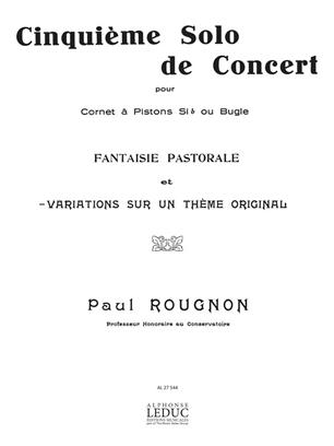 ROUGNON P. - SOLO DE CONCURSO Nº5 VARIACION -