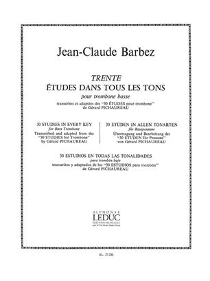 BARBEZ J.C. - ESTUDIOS TODOS LOS TONOS (30) -