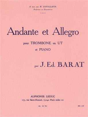 BARAT J.E. - ANDANTE Y ALLEGRO -