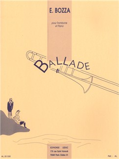 BOZZA E. - BALADA -TROMBON