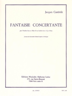 CASTEREDE J. - FANTASIA CONCERTANTE - TUBA Y PIANO -