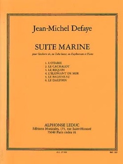 DEFAYE J.M. - SUITE MARINE - TUBA Y PIANO