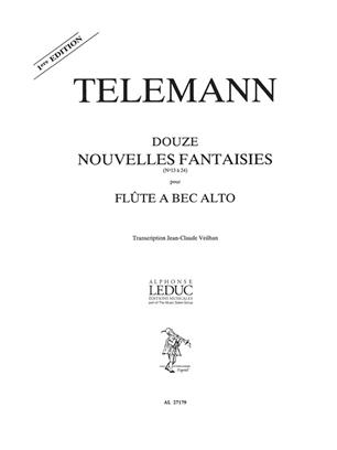 TELEMANN G.P. - NUEVAS FANTASIAS (12) -