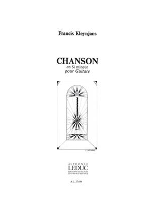 KLEYNJANS F. - CANCION SI m - OP.71