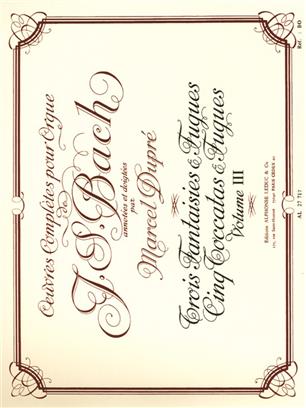 BACH J.S. - OBRA V.3 -