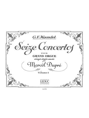 HANDEL G.F. - CONCIERTOS V.3 (16) - ORGANO - REV.M. DUPRE