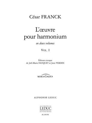 FRANCK C. - OBRA PARA ARMONIO V.1 -