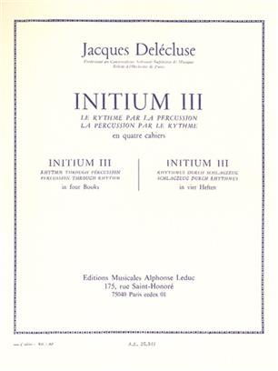 DELECLUSE J. - INITIUM III -