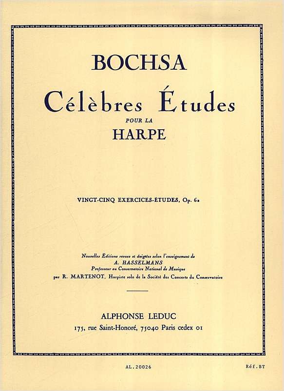 BOCHSA R.M. - EJERCICIOS ESTUDIOS (25) - OP.62