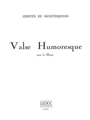 MONTESQUIOU - VALSE HUMORESQUE -